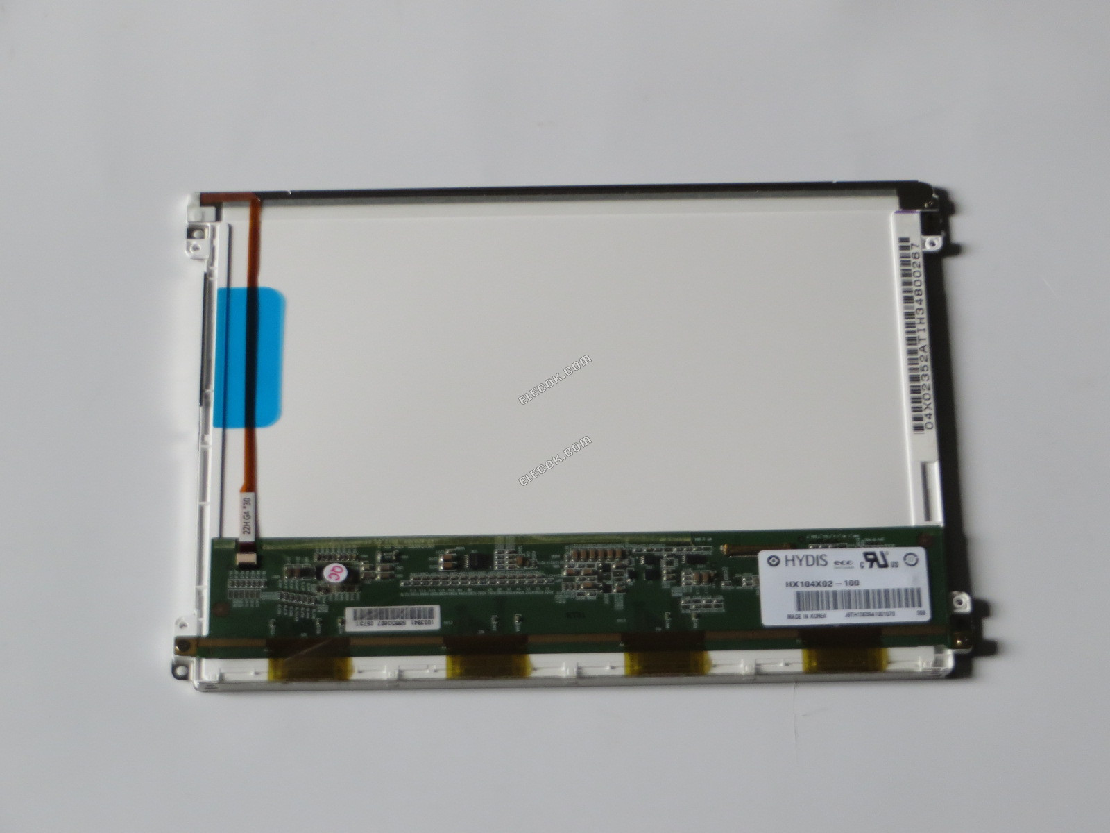 HX104X02-100 HYDIS 10,4" a-Si TFT-LCD Panel használt 