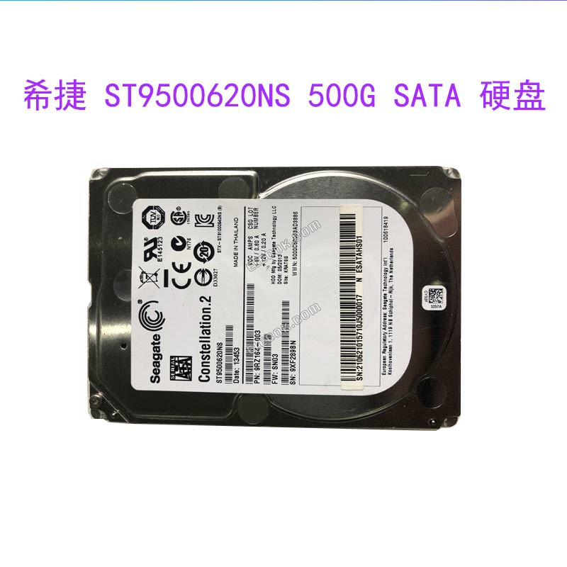 DELL ST9500620NS 9RZ164-136 000X3Y 00X3Y SATA 500G 7.2K hard drive,used