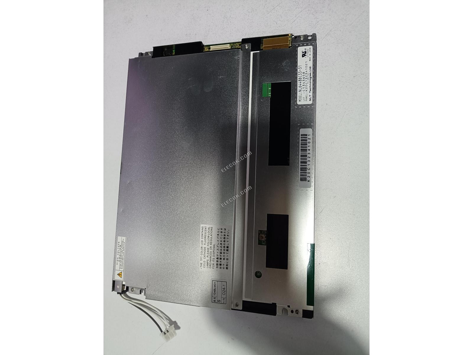 NL6448BC33-31 NEC 10,4" A-Si TFT-LCD Panel Használatlan Régi Készlet 