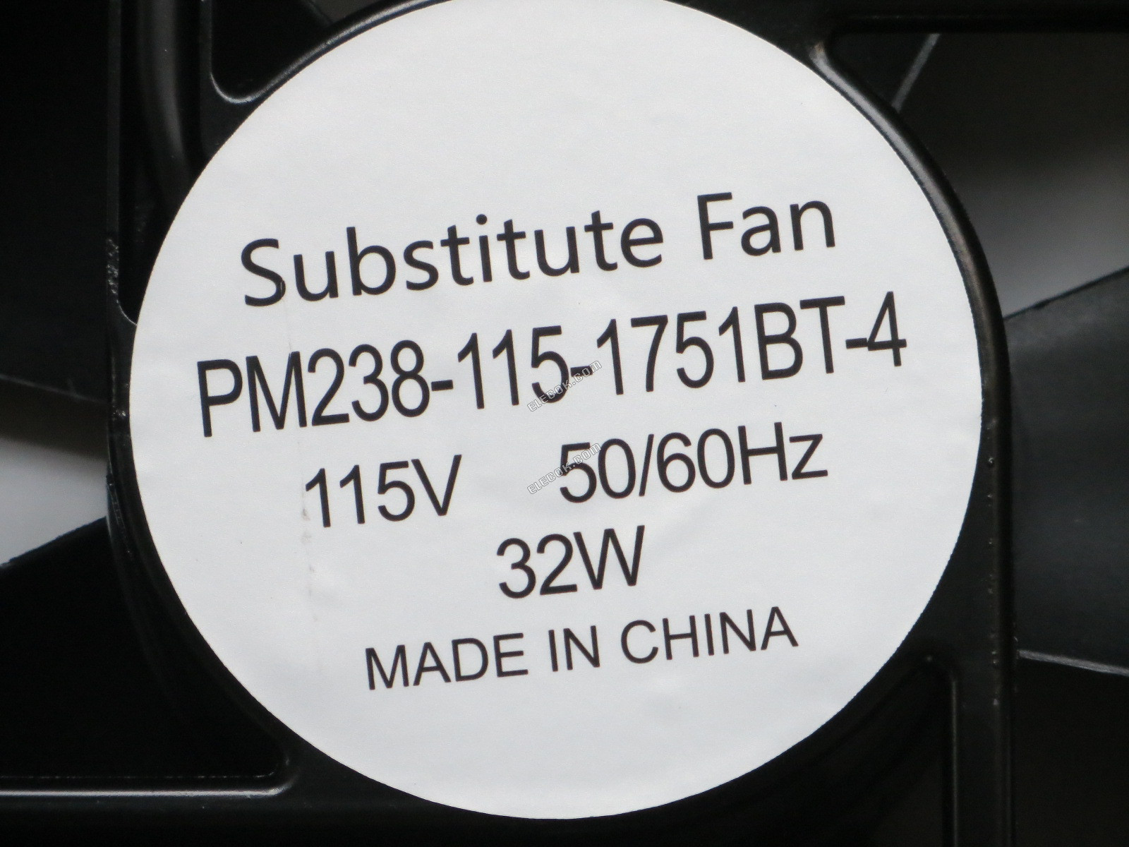 Interfan PM238-115-1751BT-4 PM238-115-1751BT-4 115V 32W helyettesítő 