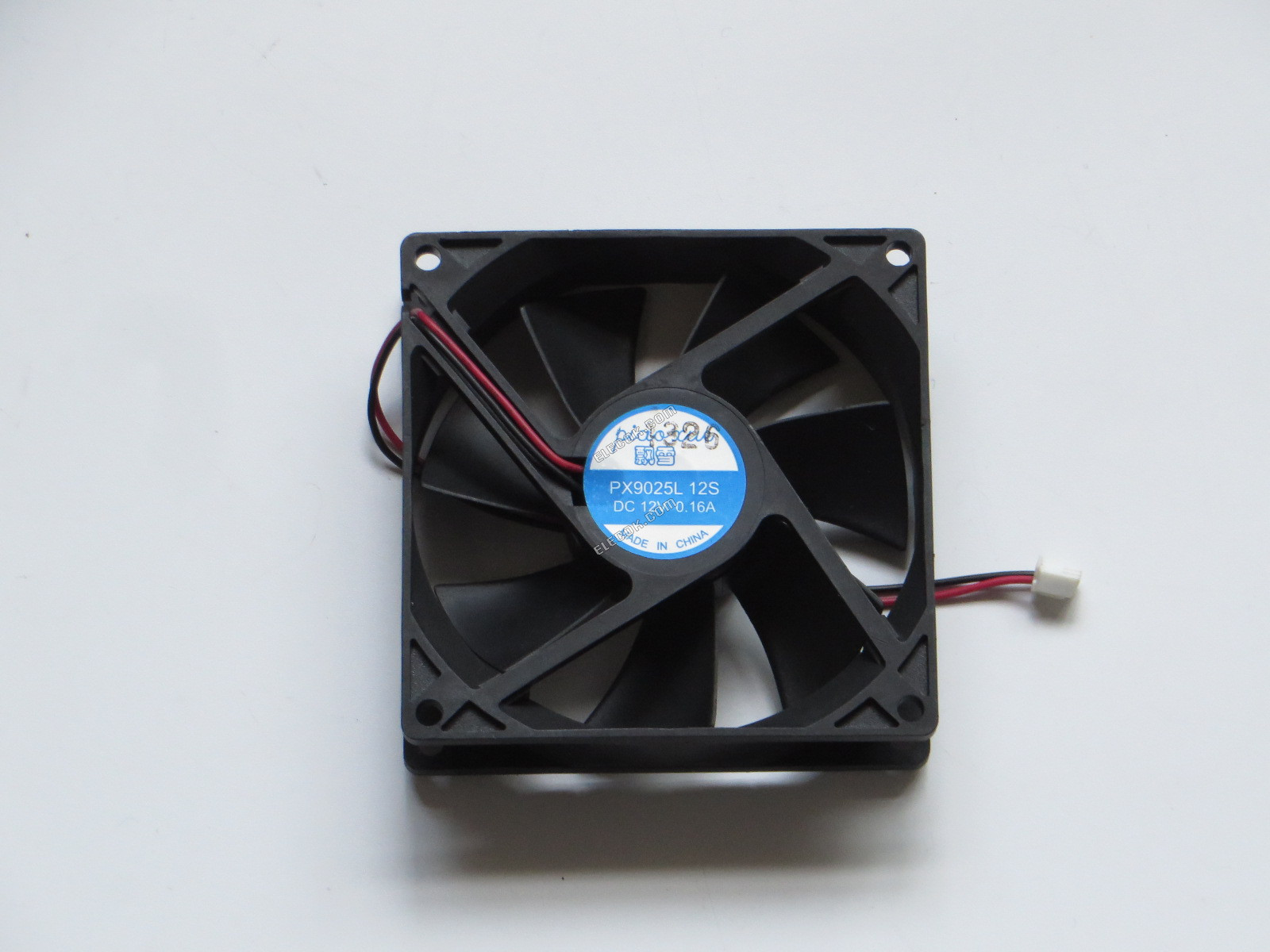 PX9025L12S 12V 0,16A 9cm 9025 90*90*25MM 2 vodiče Ventilátor 