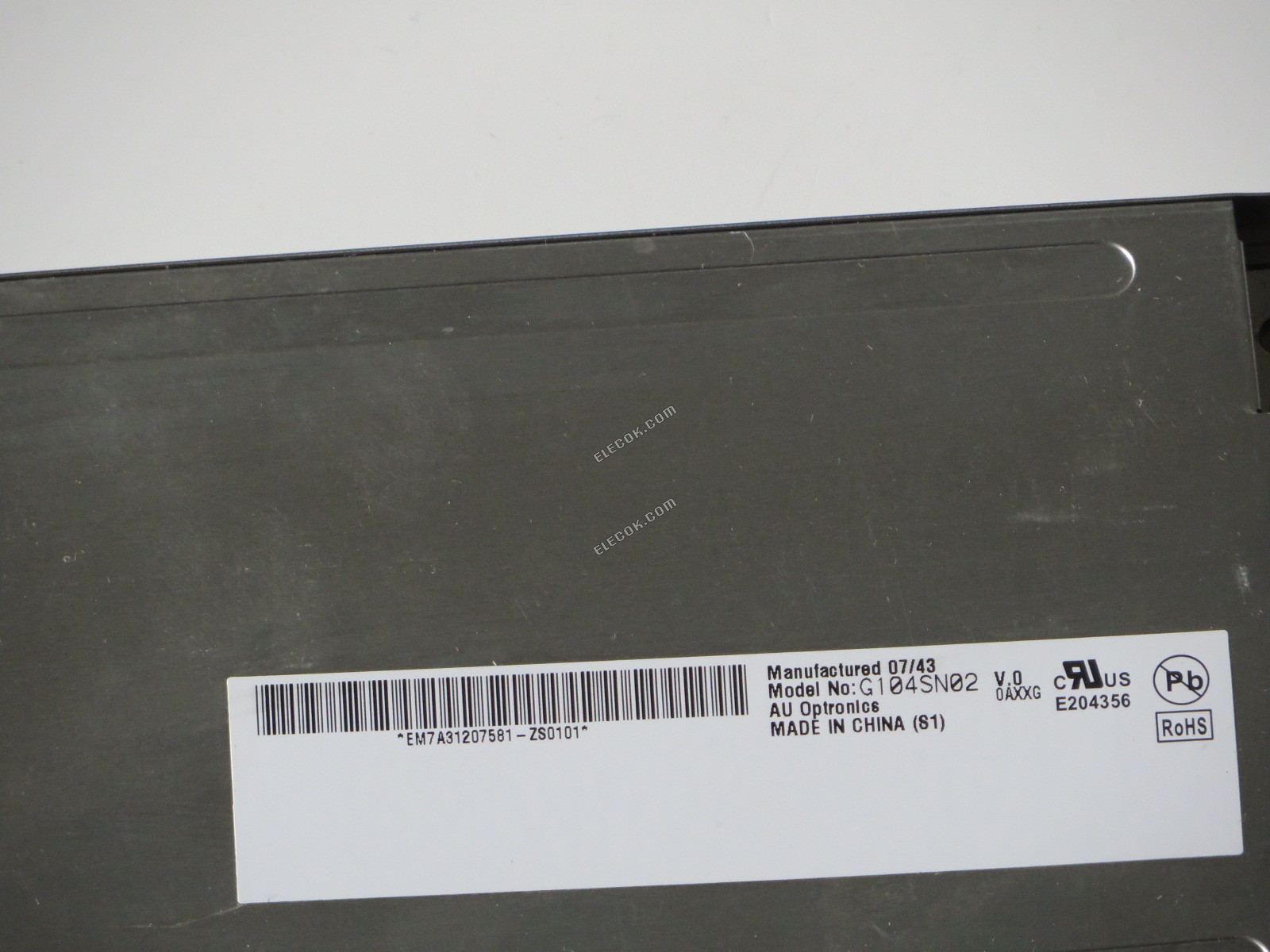 G104SN02 V0 AUO 10,4" a-Si TFT-LCD Panel 