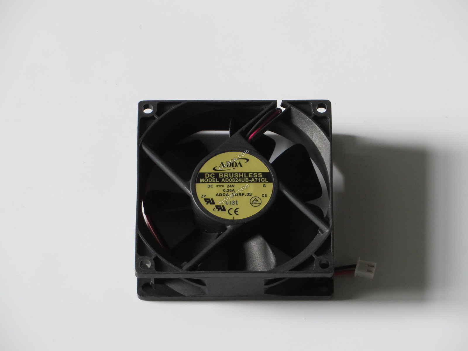 ADDA AD0824UB-A71GL 24V 0,26A 2 vodiče Chladicí Ventilátor 