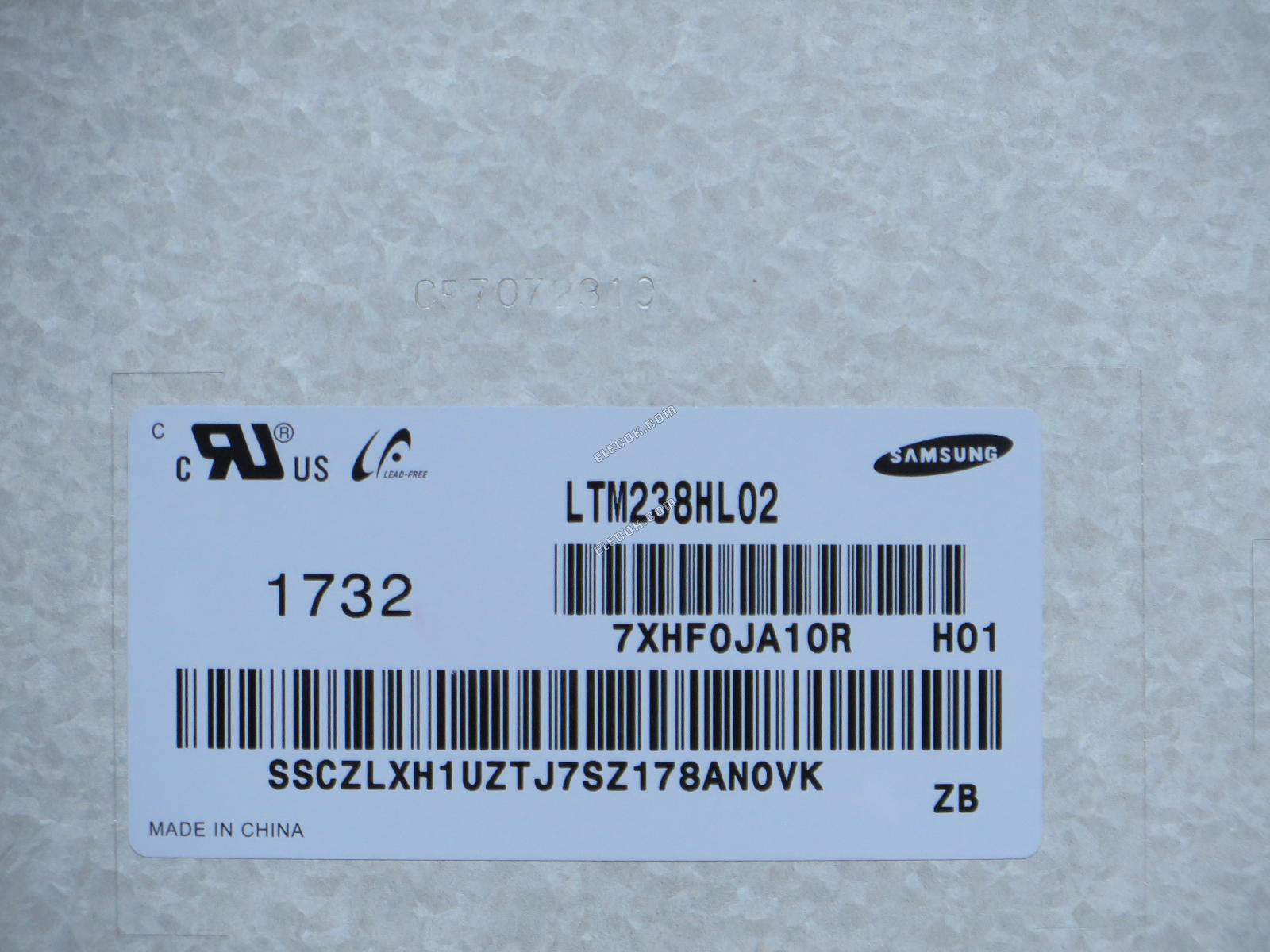 LTM238HL02 SAMSUNG 23,8" a-Si TFT-LCD, Panel használt 