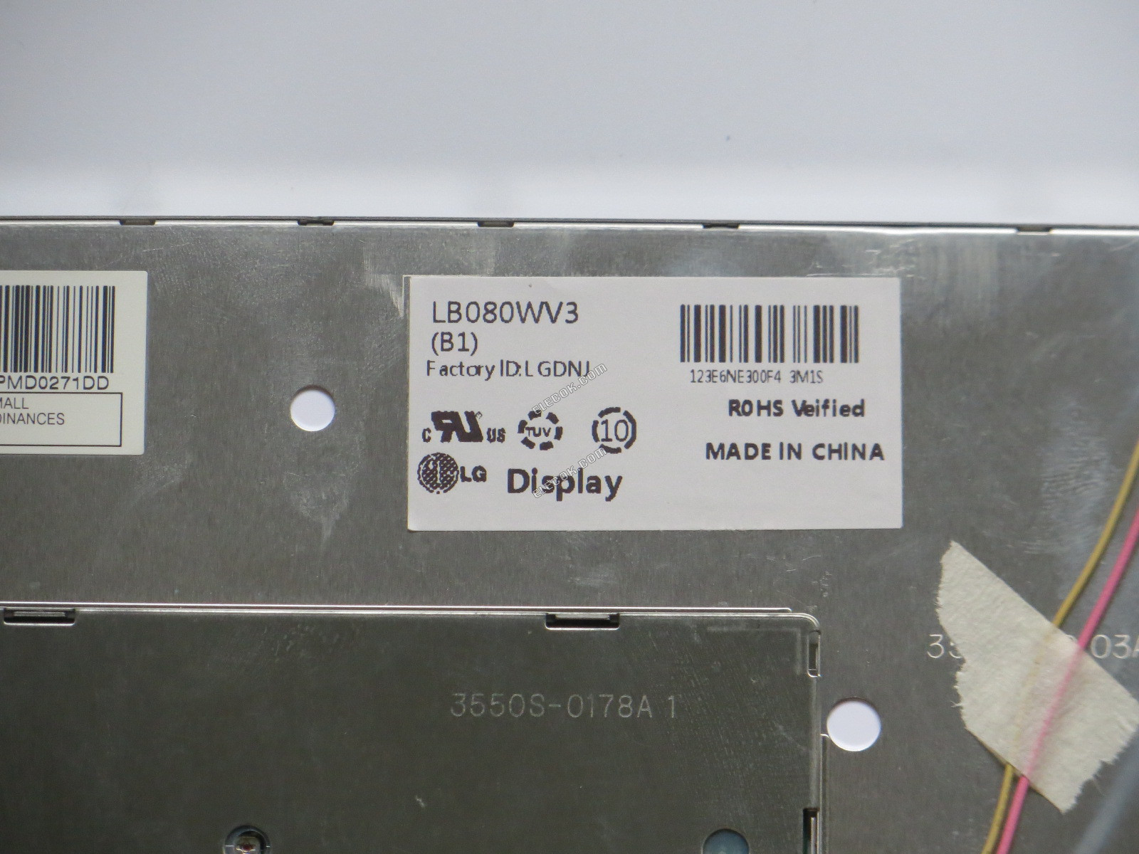 LB080WV3-B1 LG.Philips LCD 8.0" a-Si TFT-LCD Panel 