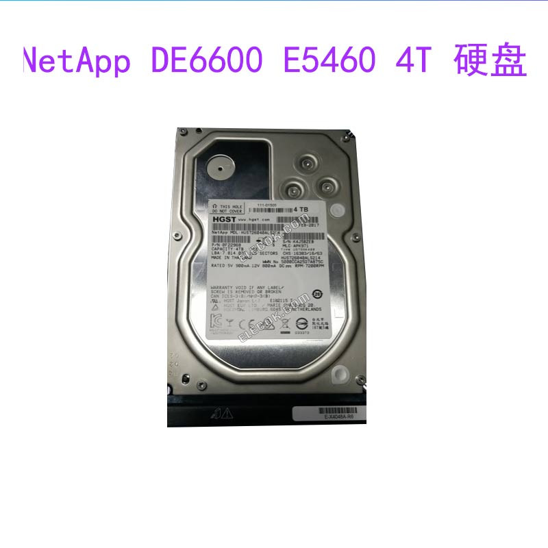 NetApp E-X4048A-R6 E-X4047A-R6 4T 7.2K DE6600 E5460 Storage Hard Drive，used