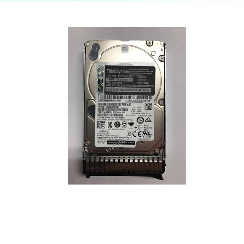 LenovoLenovo 00YK011 7XB7A00022 600G 15K SAS 2.5 inch 12G 512N hard disk