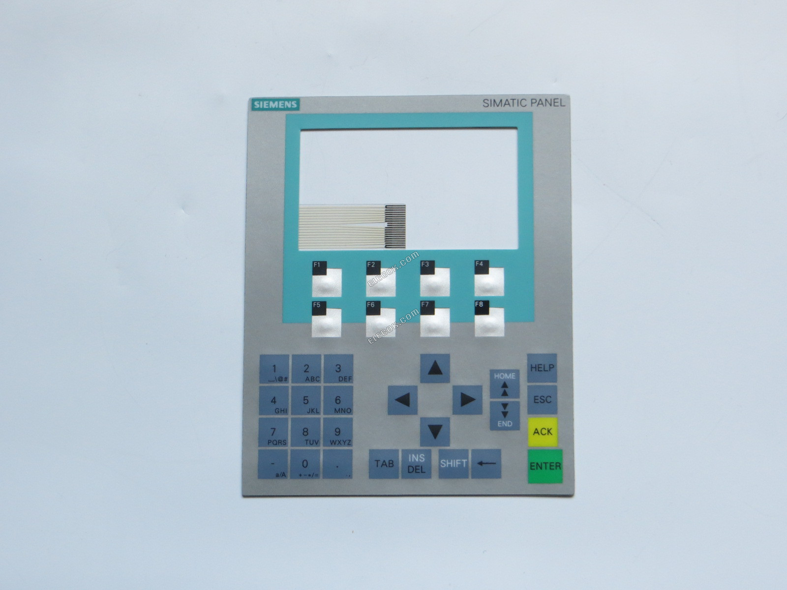 6AV6 647-0AJ11-3AX0 Membrán Billentyűzet számára KP400 BASIC 