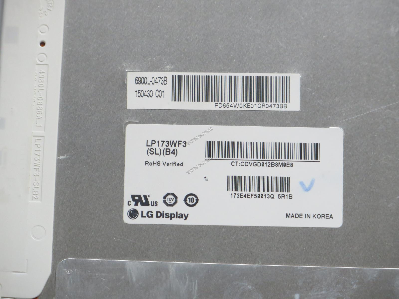LP173WF3-SLB4 LG Display 17,3" a-Si TFT-LCD Panel 