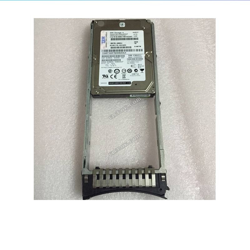 IBM V3700 DS8000 45W9614 45W9611 300G 15K SAS 2.5 storage hard drive