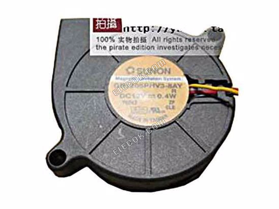 SUNON GB1205PHV3-8AY 12V 0,4W 3 vezeték hűtőventilátor 
