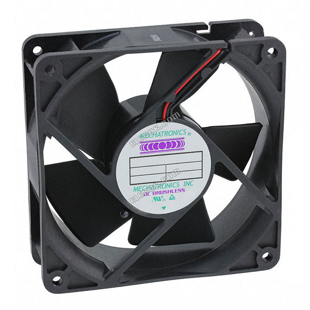 F1238H12B-FSR Mechatronics VENTILáTOR AXIáLNí 120X38MM 12VDC 2 Vodič Vývody 