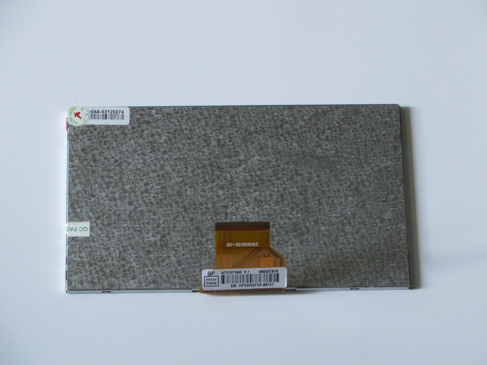AT070TN90 INNOLUX 7.0" a-Si TFT-LCD CELL s 3.5mm tloušťka 
