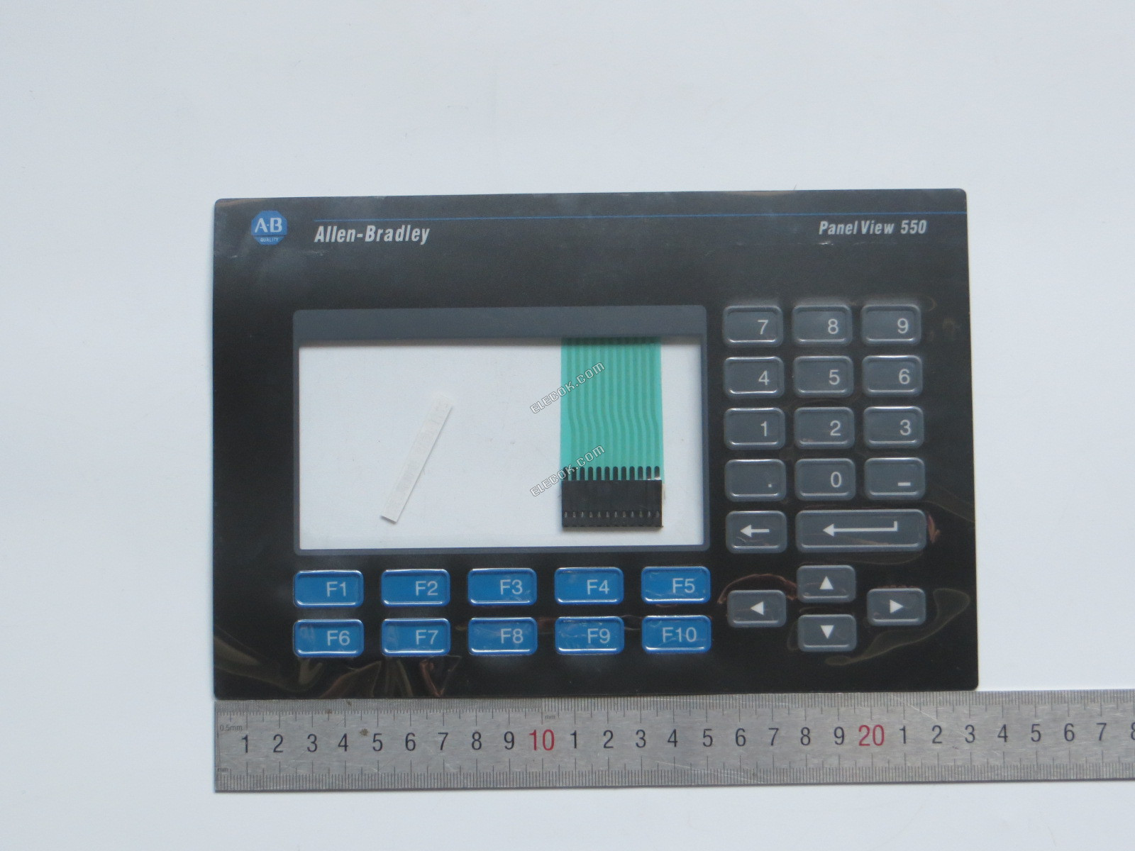 Membrán Billentyűzet számára Allen Bradley Panelview 550 2711-B5A8 