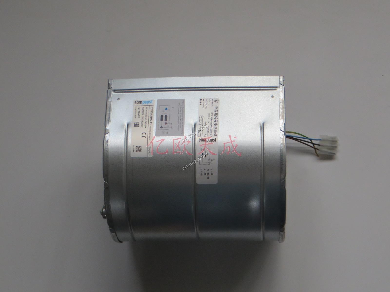 ebmpapst D2E133-AM47-01 230V 190W/200W Emerson Ventilátor 
