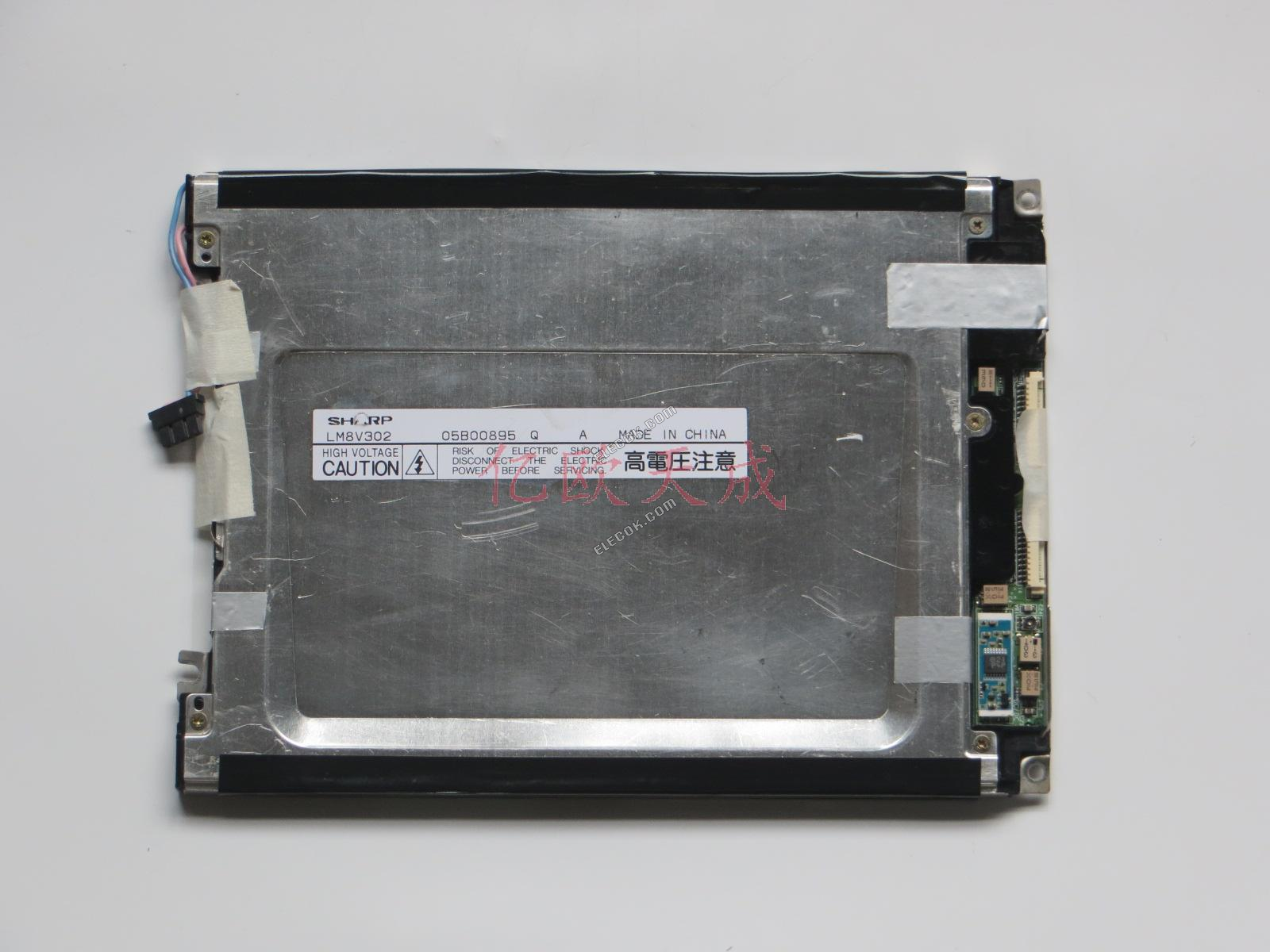 LM8V302 SHARP 7,7" CSTN LCD Panel használt 