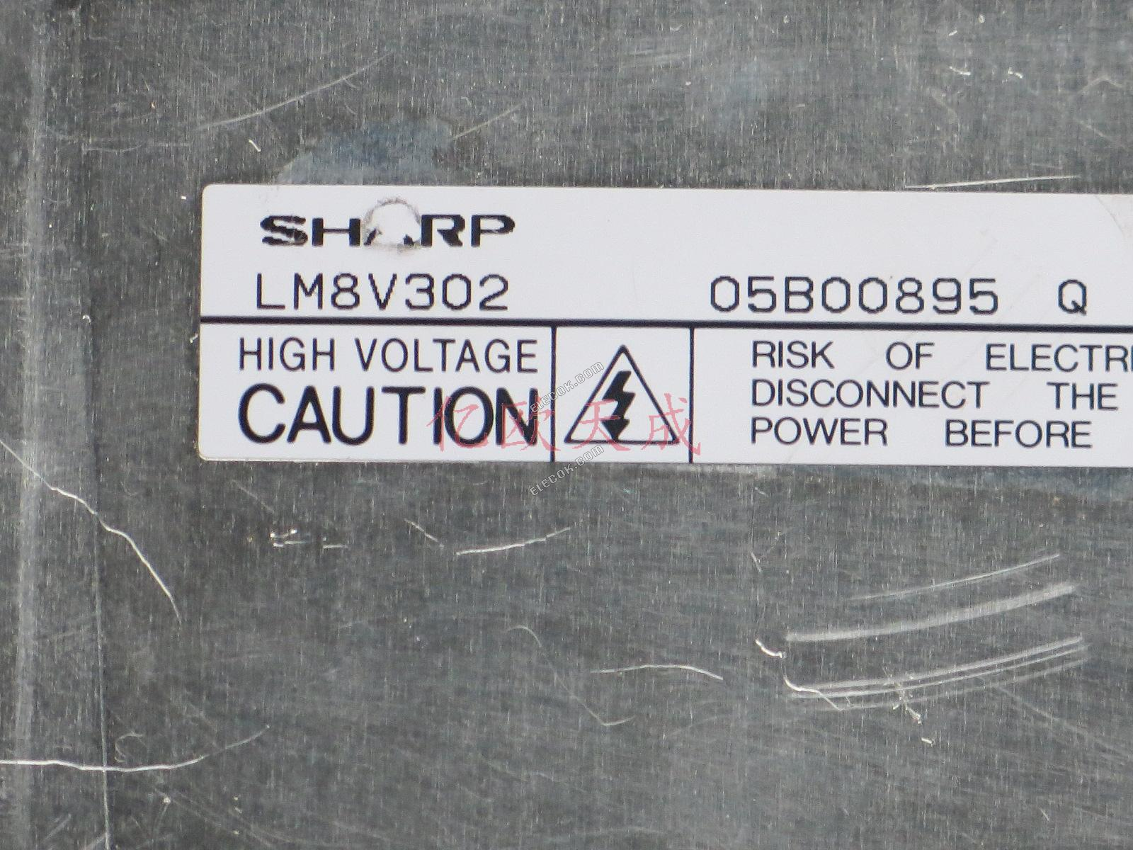 LM8V302 SHARP 7,7" CSTN LCD Panel használt 