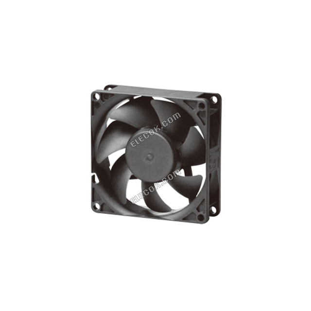 EE80251S2-1000U-999 Sunon 80X80X25 12VDC VAPO 37CFM 2 Vodič Vývody 
