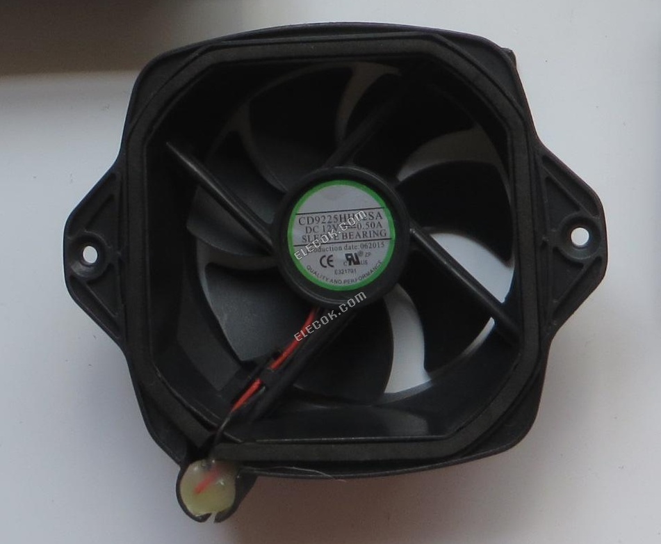 CHIUSHENG CD9225HH12SA 12V 0.50A Ventilátor bez mřížky 