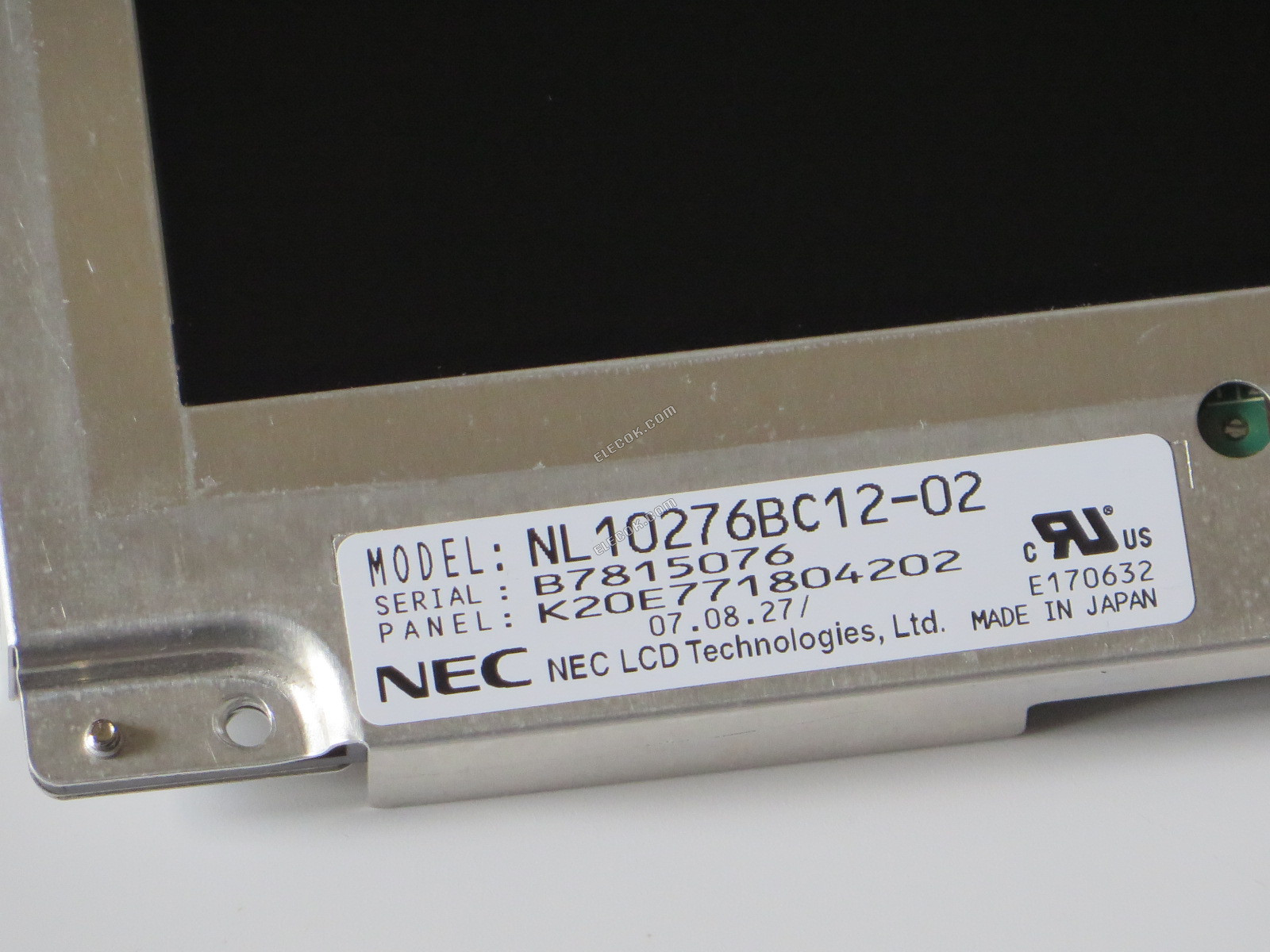 NL10276BC12-02 NEC 6,3" a-Si TFT-LCD Panel použitý 