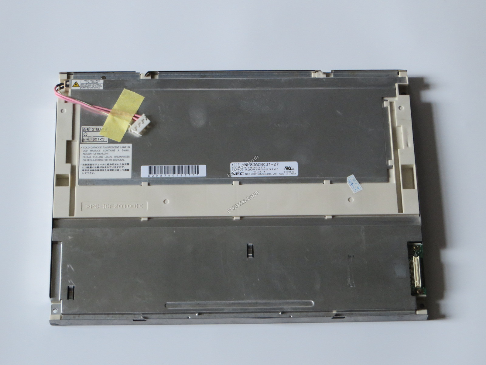 NL8060BC31-27 NEC 12,1" LCD Panel HASZNáLT 