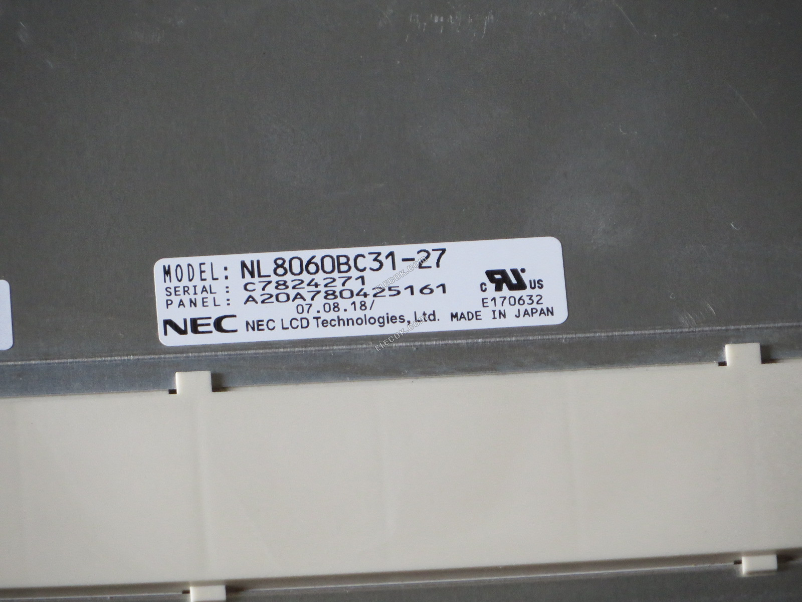 NL8060BC31-27 NEC 12,1" LCD Panel HASZNáLT 