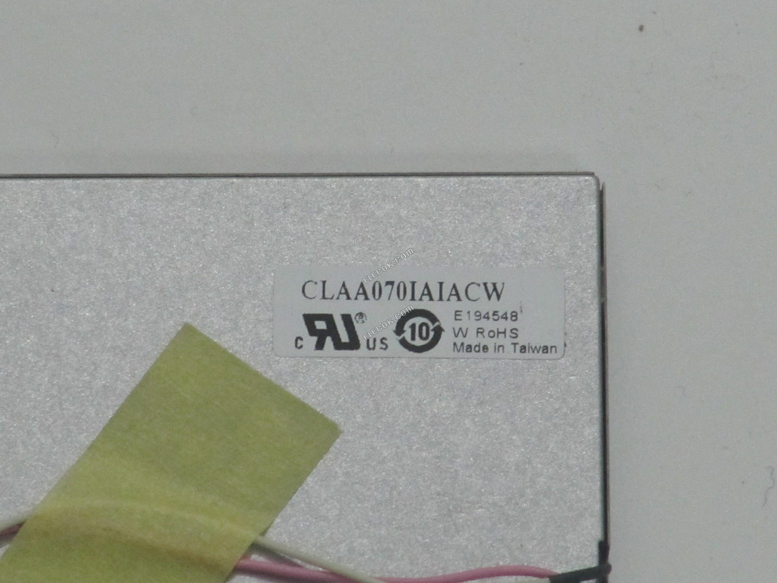 CLAA070JA1ACW CPT 7.0" a-Si TFT-LCD Panel 