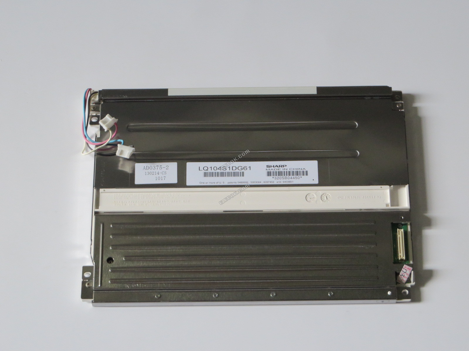 LQ104S1DG61 SHARP 10,4" A-Si TFT-LCD Panel használt 
