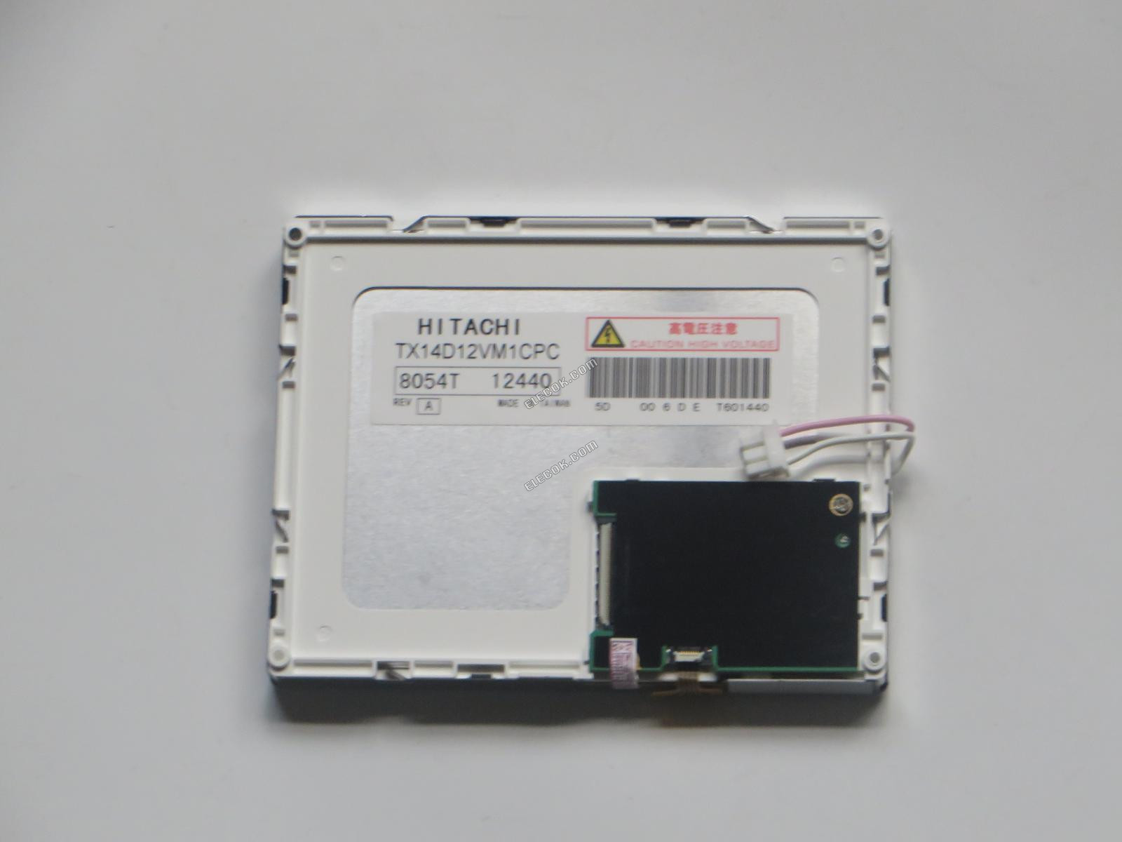 TX14D12VM1CPC HITACHI 5,7" A-Si TFT-LCD Panel bez dotykové obrazovky, Nepoužité Staré Skladové Zásoby 
