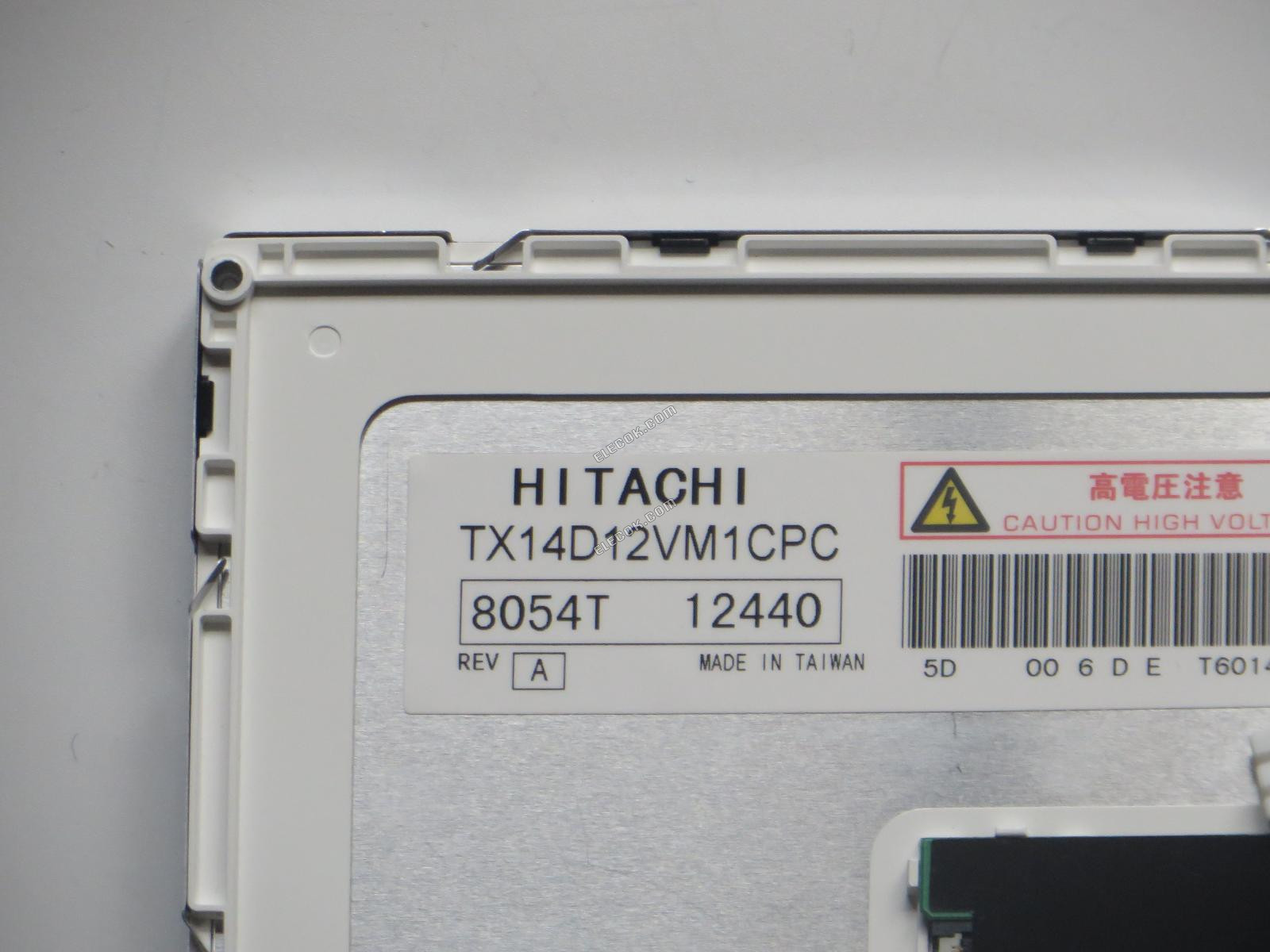 TX14D12VM1CPC HITACHI 5,7" A-Si TFT-LCD Panel bez dotykové obrazovky, Nepoužité Staré Skladové Zásoby 
