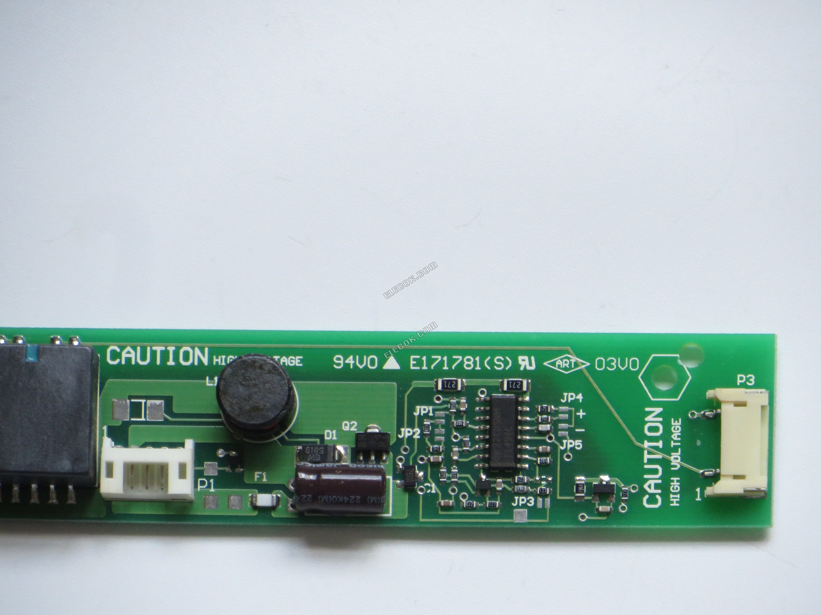 CAUTION E171781 S QF133V1 Inverter csatolófelület 