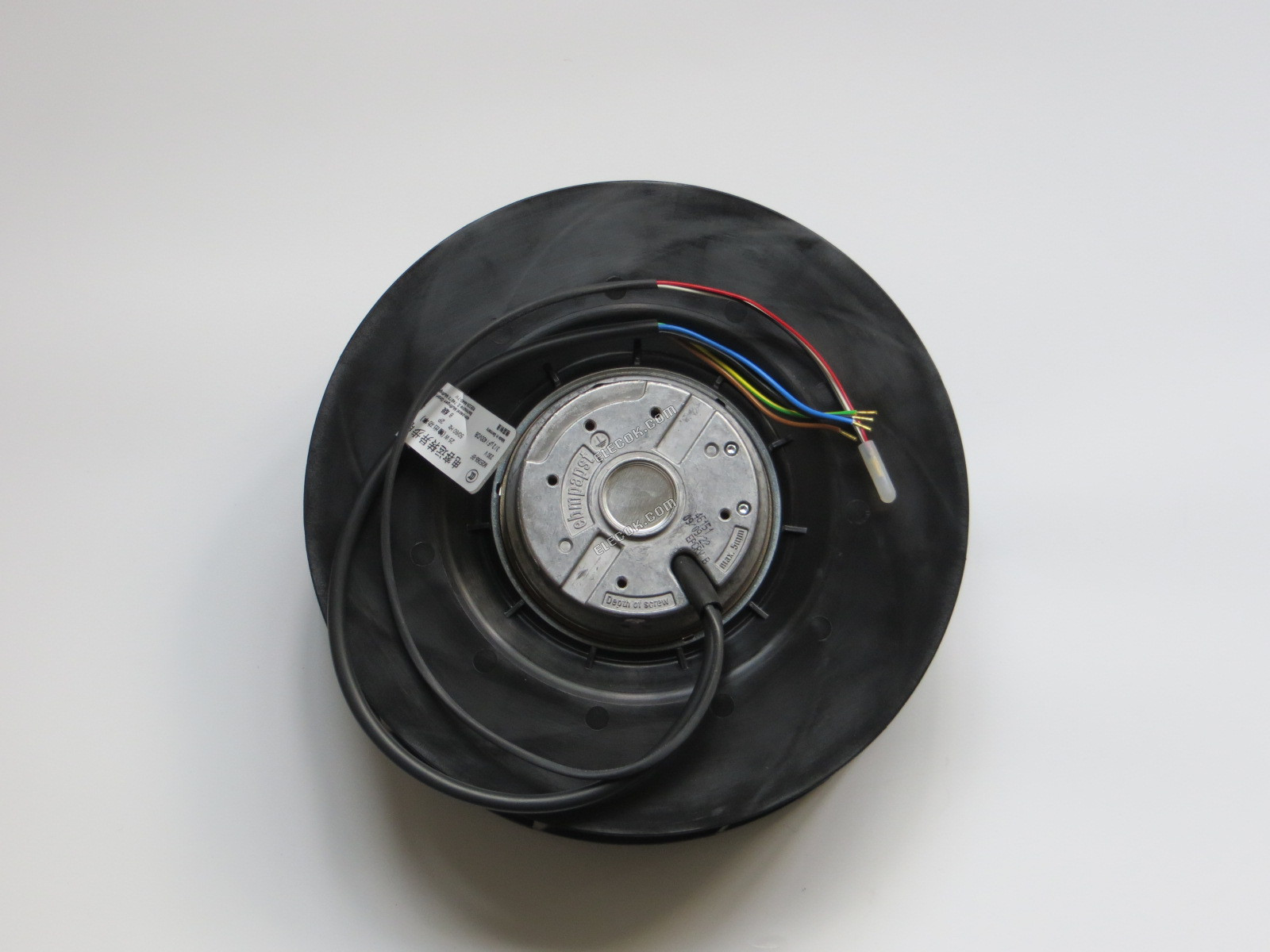 EBM-Papst R2E220-AA40-71 230V 50/60HZ 85/90W 4wires+3 signál vodiče Chladicí Ventilátor, nový 