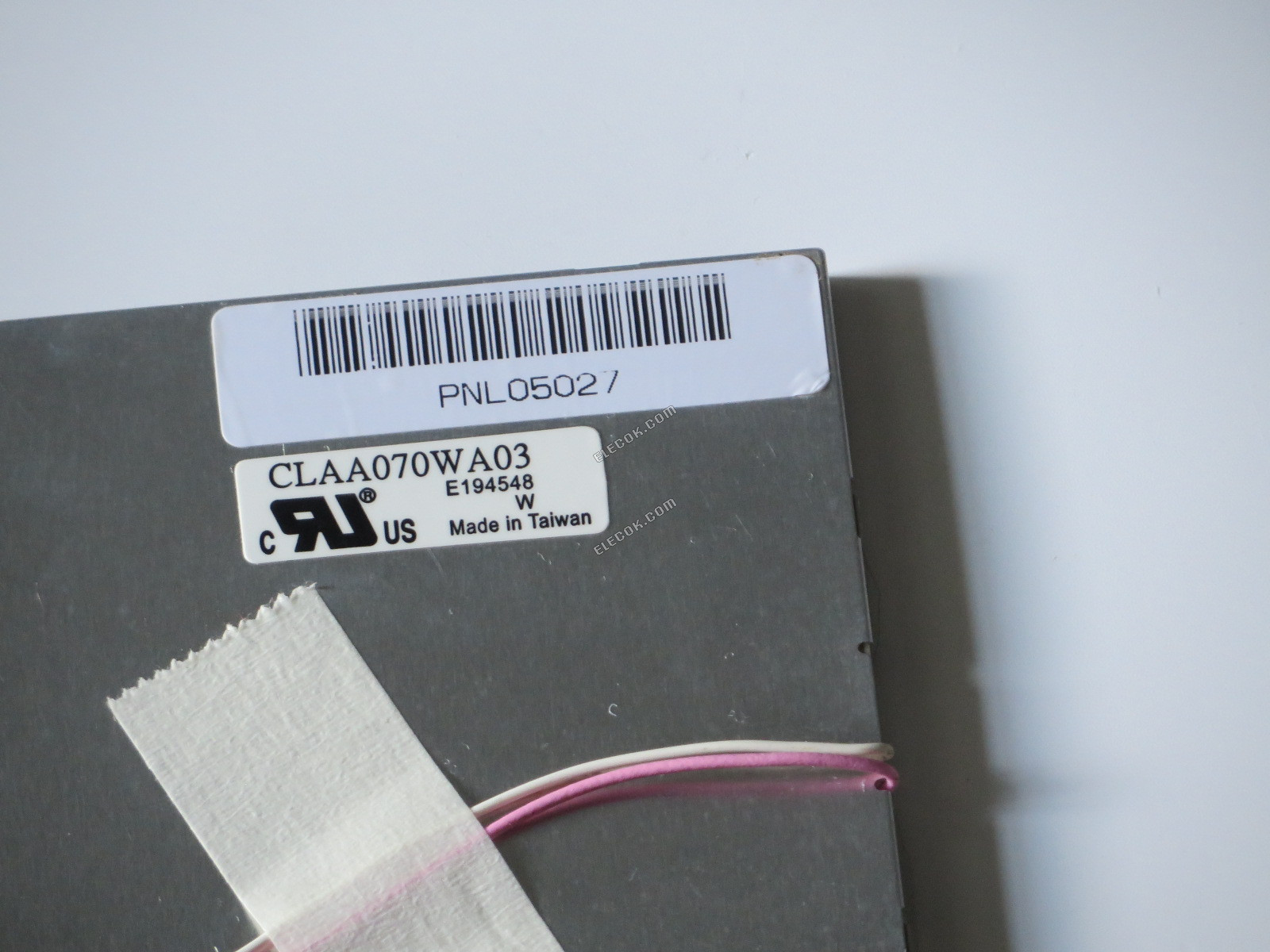 CLAA070WA03 CPT 7.0" a-Si TFT-LCD Panel 