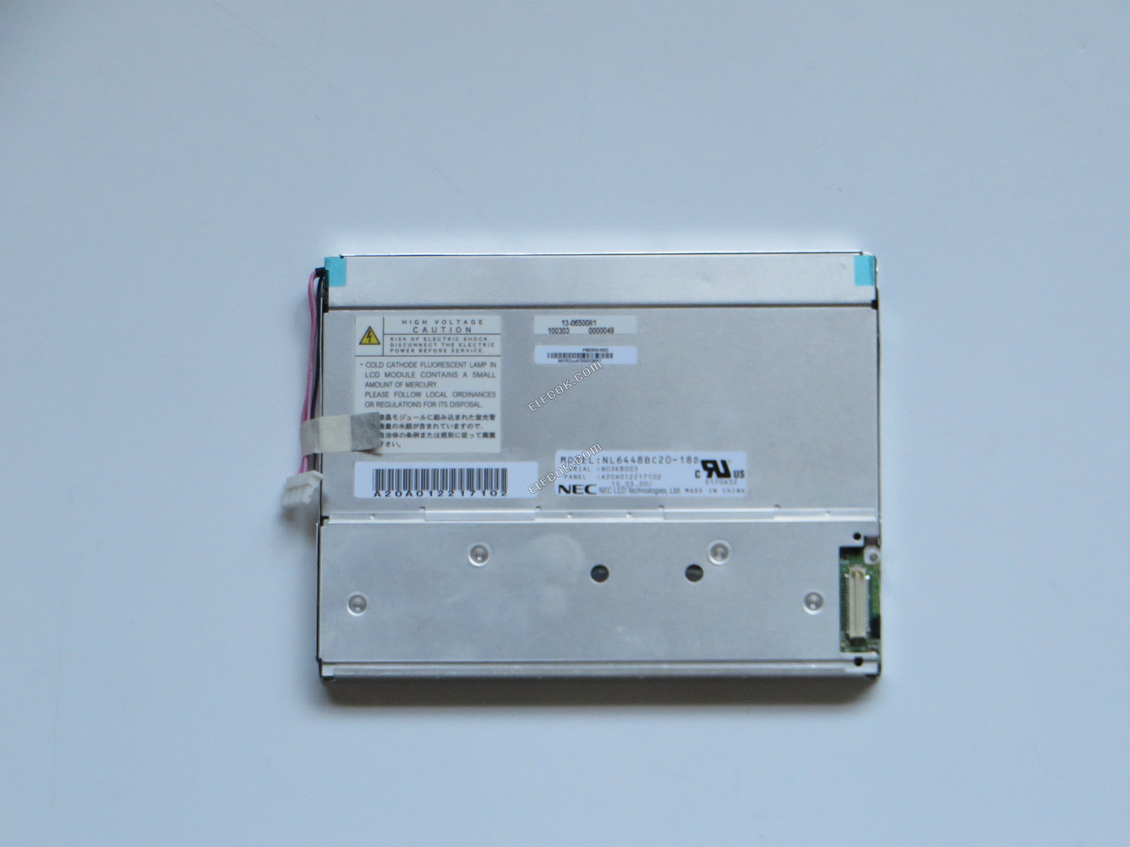 NL6448BC20-18D NEC 6,5" A-Si TFT-LCD Panel Használatlan Régi Készlet 