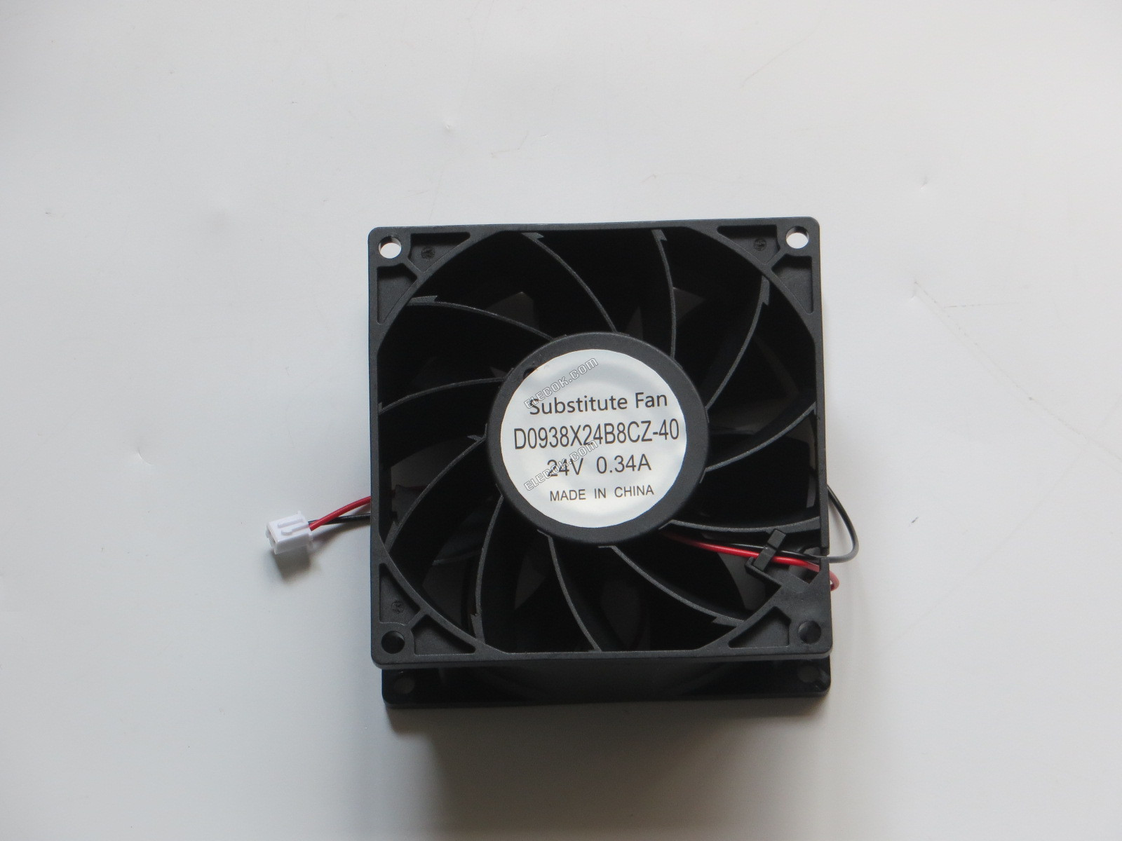 SERVO D0938X24B8CZ-40 24V 0,34A 2 vodiče Chladicí Ventilátor, Náhrada 