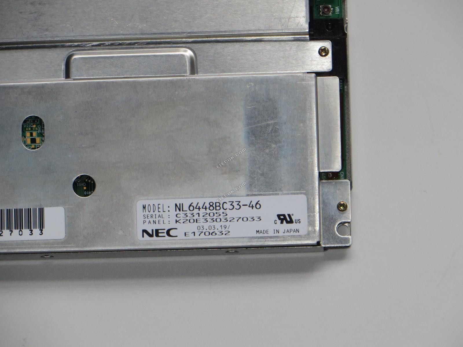 NL6448BC33-46 NEC 10,4" LCD, használt 