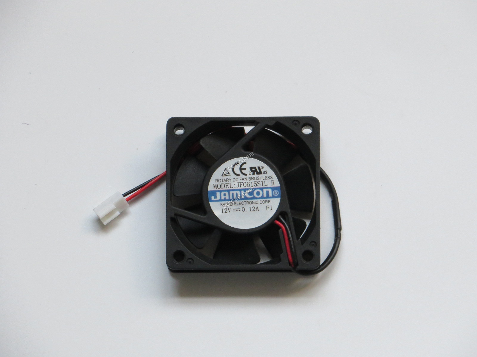 JAMICON JF0615S1L-R 12V 0,12A 2 vodiče Chladicí Ventilátor 