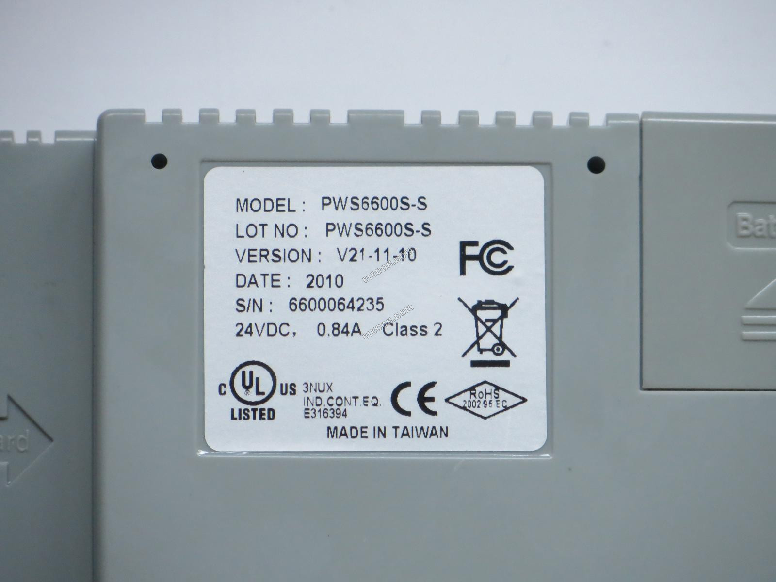 PWS6600S-S 5.7" Hitech HMI, refurbished