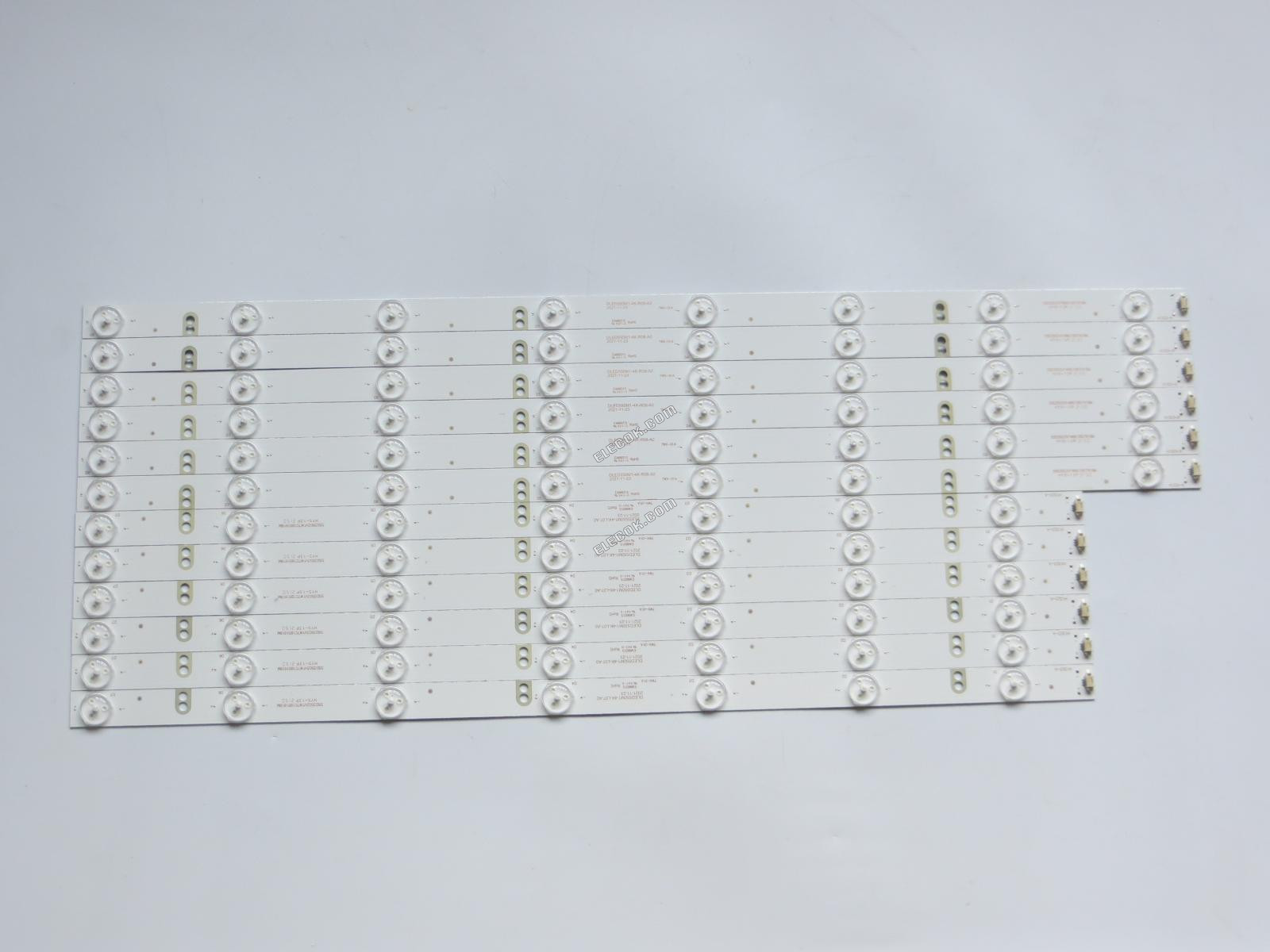 DLED55MXY 6X15 0001.A-2 LED Světelné Pásky - 12 strips, Náhrada 