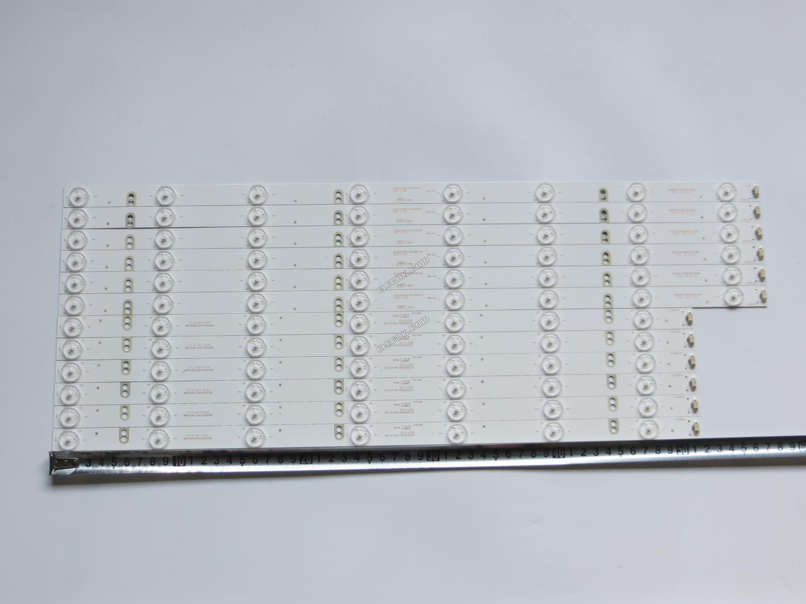 DLED55MXY 6X15 0001.A-2 LED Světelné Pásky - 12 strips, Náhrada 
