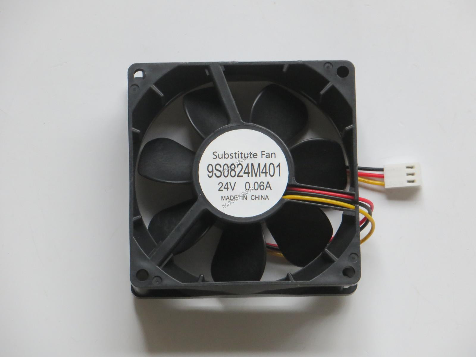 Sanyo 9S0824M401 24V 0,06A 3 vodiče Chladicí Ventilátor náhrada 