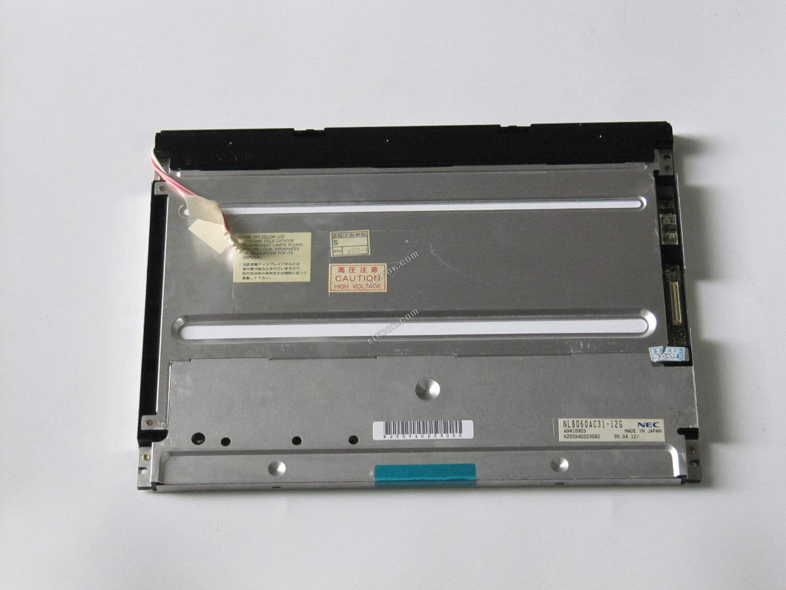 NL8060AC31-12G NEC 12,1" A-Si TFT-LCD Panel 