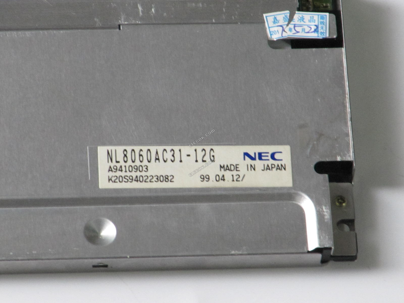 NL8060AC31-12G NEC 12,1" A-Si TFT-LCD Panel 