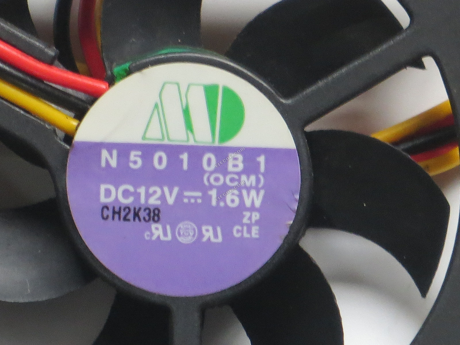 SUNON 5010 N5010B1 12V 1,6W 3line Jednoduchý Ložisko Cooler Master Ventilátor 