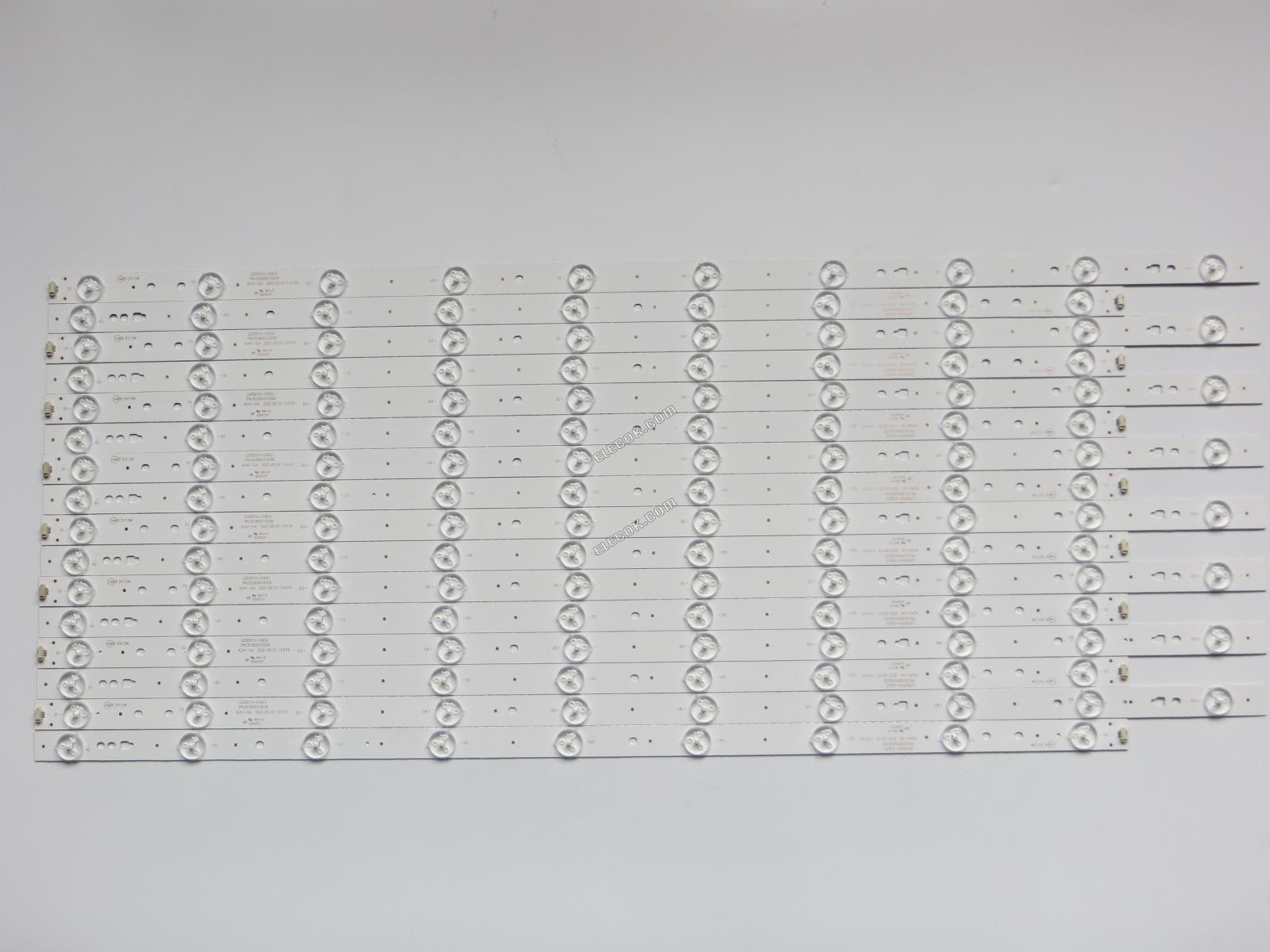 Haier LED65D9-03 LED65D10-03 LED Podsvícení Pásky - 16 Strips, náhrada 