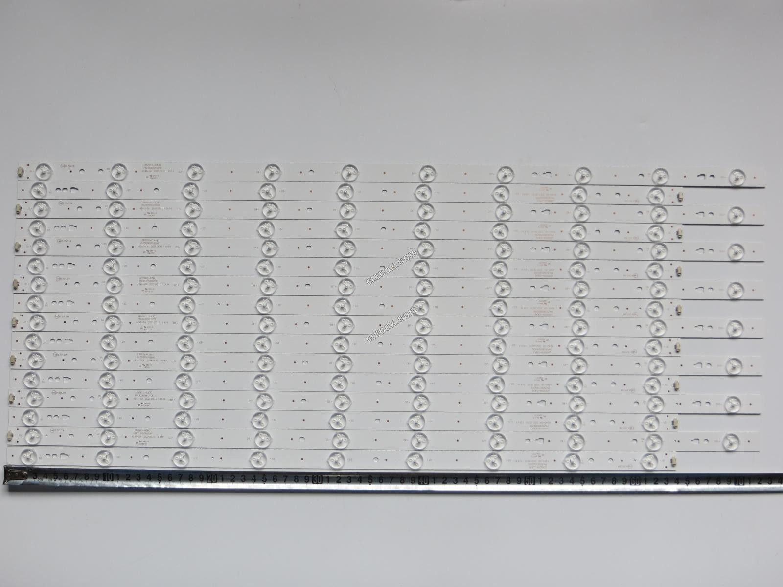 Haier LED65D9-03 LED65D10-03 LED Podsvícení Pásky - 16 Strips, náhrada 