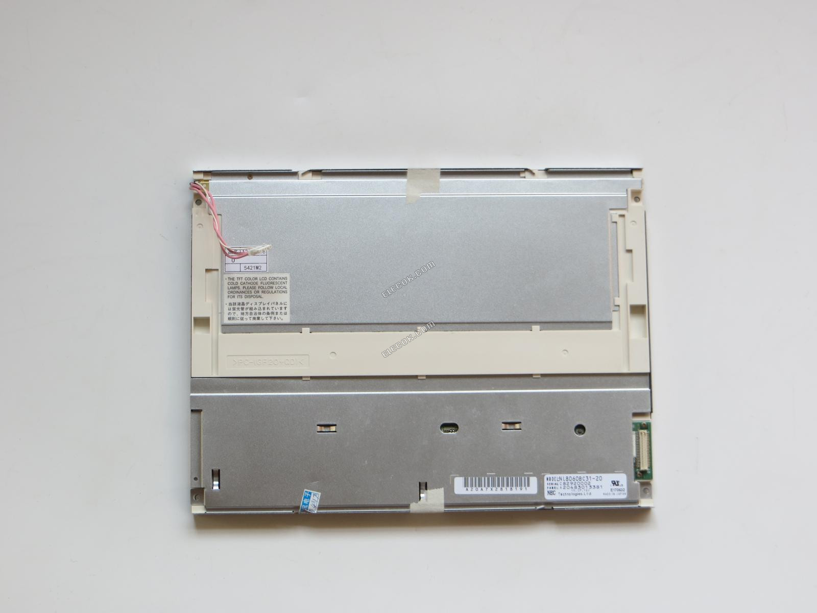 NL8060BC31-20 NEC 12,1" A-Si TFT-LCD Panel 