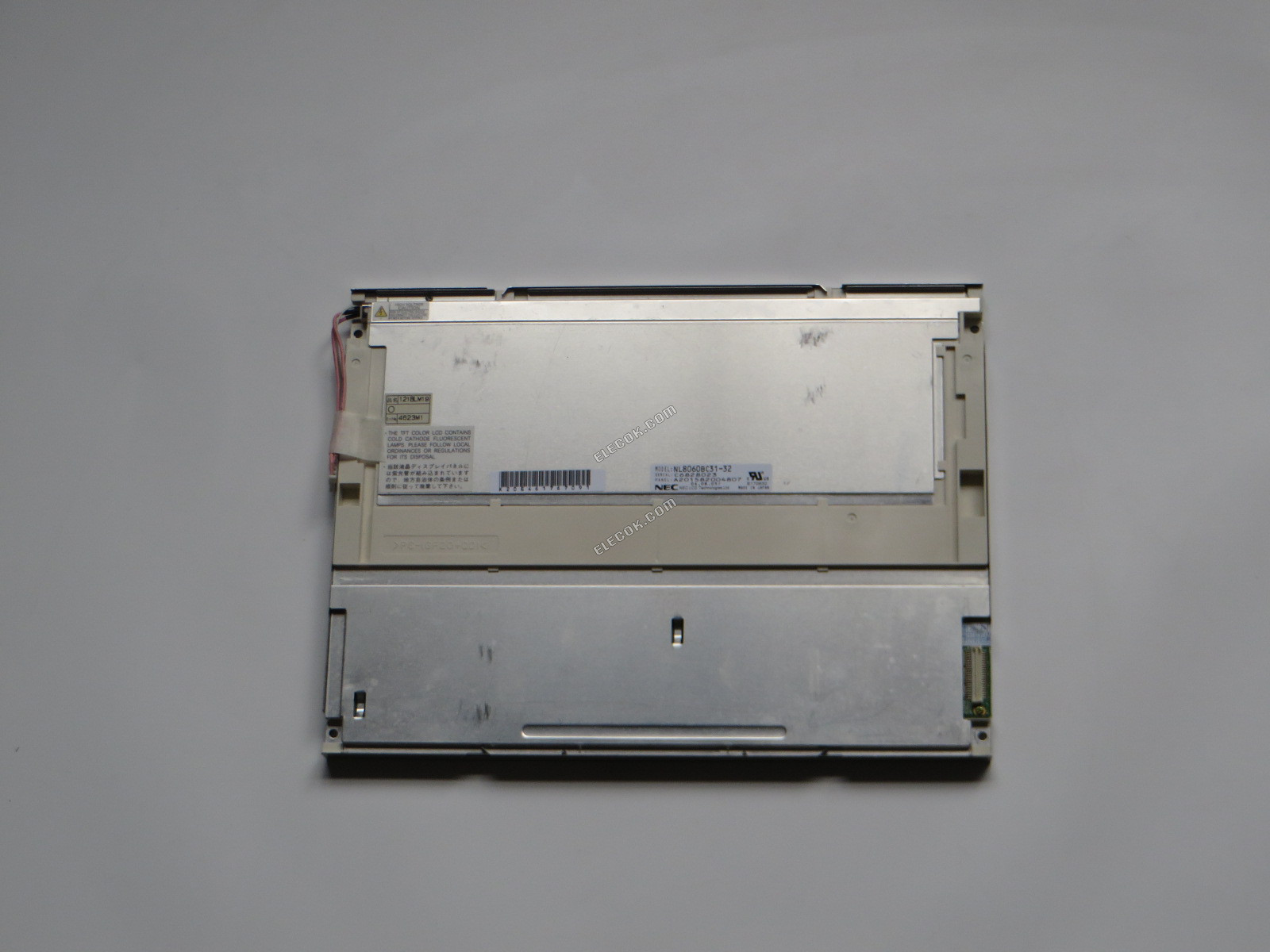 NL8060BC31-32 NEC 12,1" A-Si TFT-LCD Panel použitý 