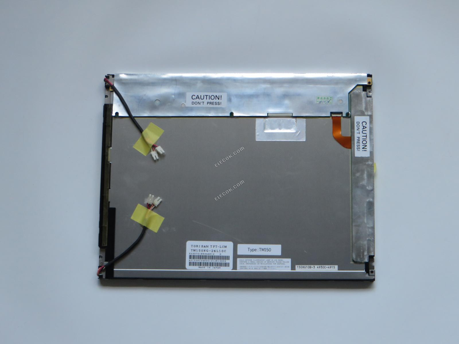 TM150XG-26L10C TORISAN 15.0" a-Si TFT-LCD Panel 