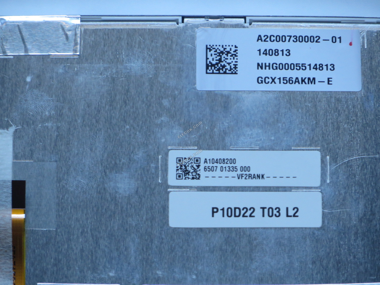 GCX156AKM-E SONY 7.0" a-Si TFT-LCD Panel s Kapacitní dotyková obrazovka 